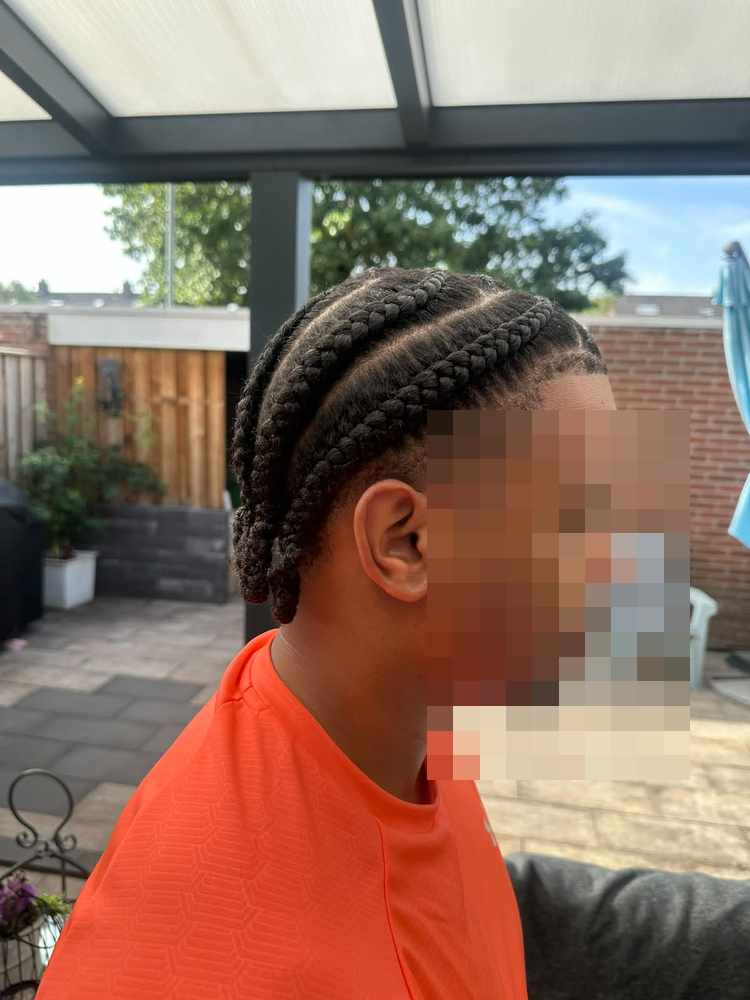 Zigzag back, seen from the other side