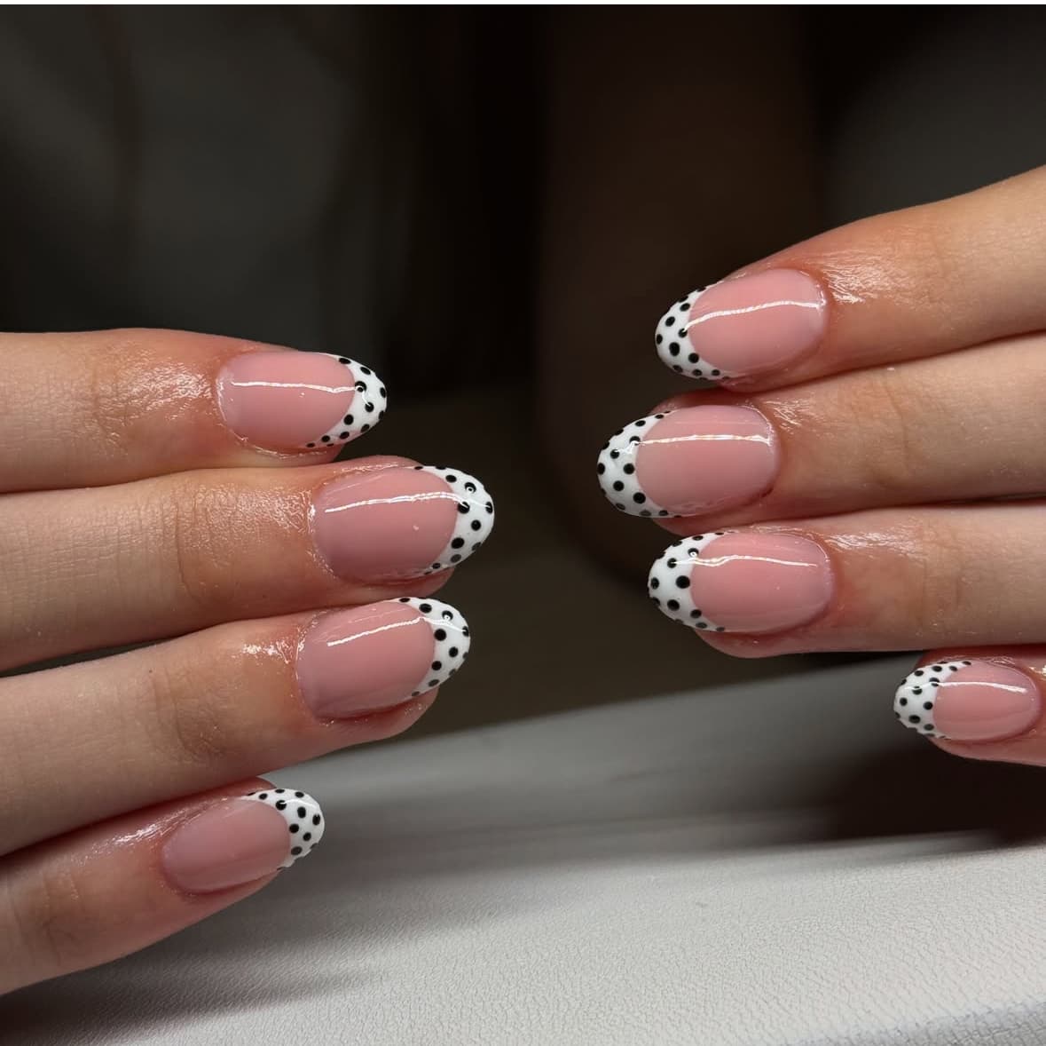 French met nailart